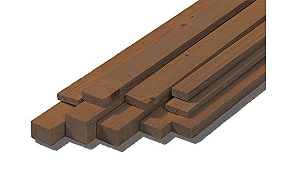 Ocio 2X5X1000mm walnut like strips