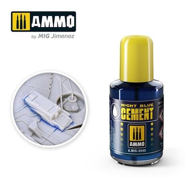 Ammo of MIG Night Blue Cement 30ml