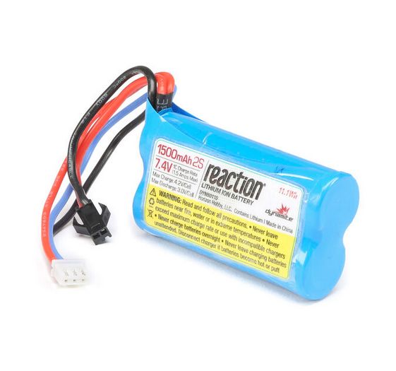 Dynamite 7.4V 1500 mAh 2S Li-Ion: Jet Jam