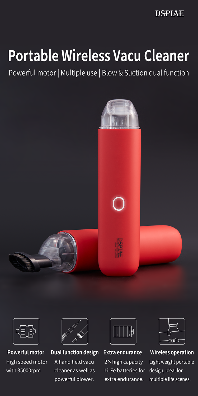 Dspiae  Portable Handheld Vacuum Cleaner