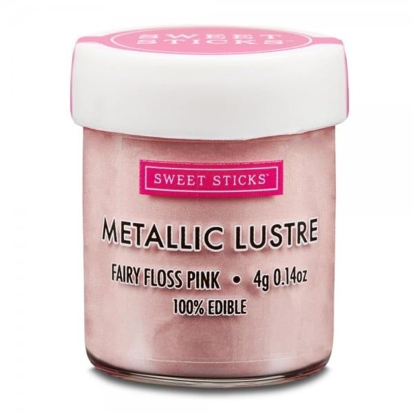 Sweet Sticks Luster Dust Fairy Floss Pink 4g