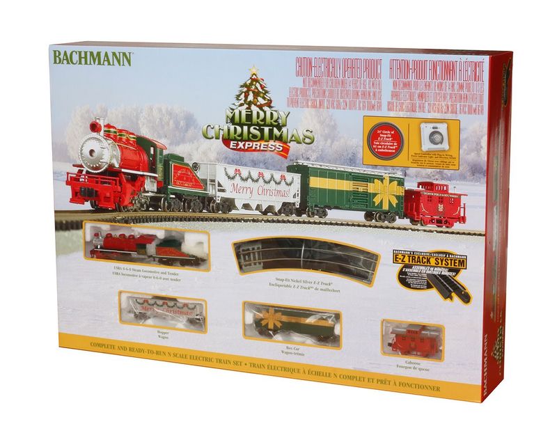 Bachmann N Scale Merry Christmas Express Set