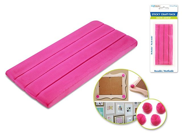 CraftMedley  Sticky Craft Tack Pink