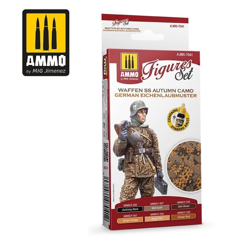 Ammo of MIG Waffen SS Autumn Camo Einchenlaubmuster Set