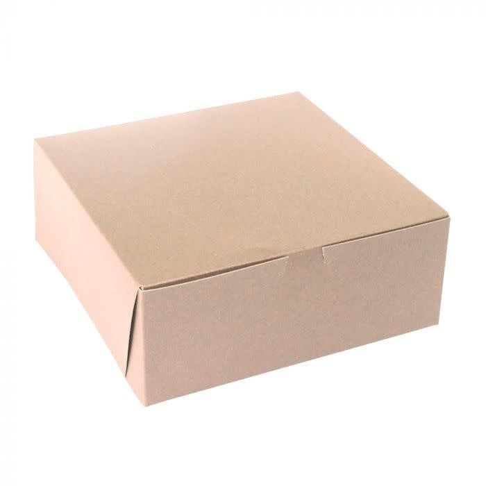 Retail Supplies 10x10x5in Kraft 6 Cupcake Bakery Box