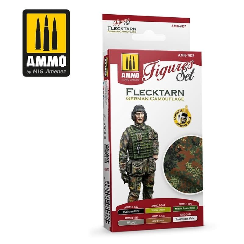 Ammo of MIG Flecktarn German Camouflage Figure Set