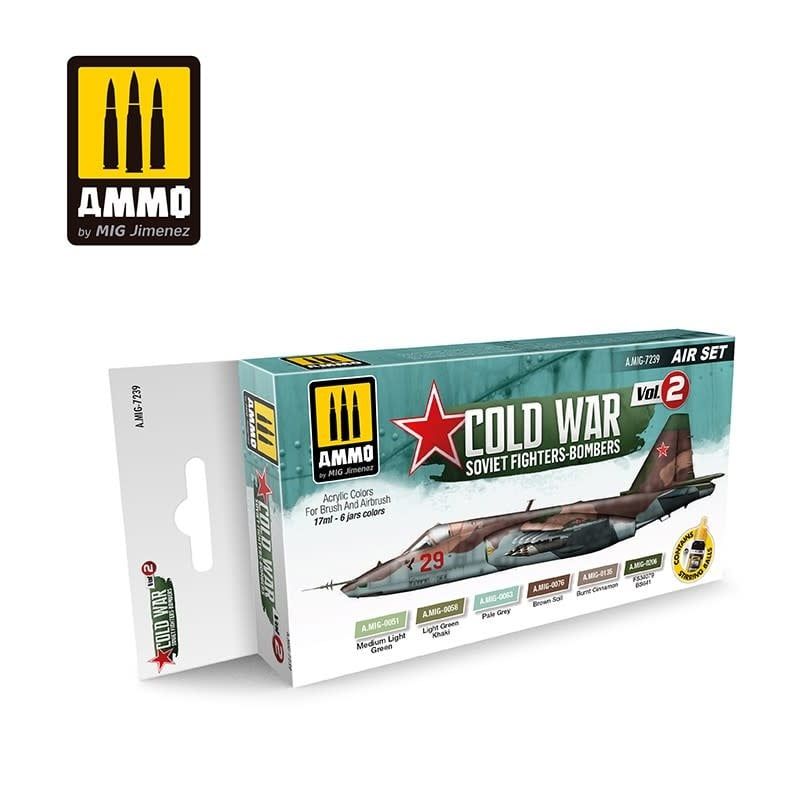 Ammo of MIG Cold War Soviet Fighter Bombers Color Vol. 2 Set