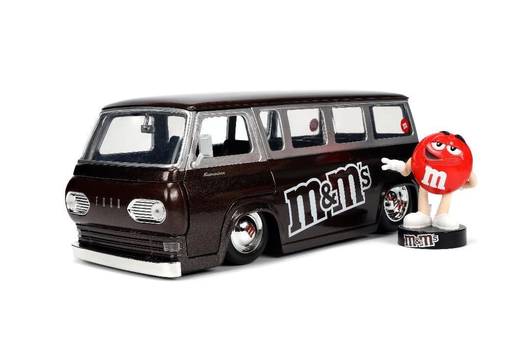 Jada Toys 1/24 1965 Ford Econoline Van with Red M&amp;M's