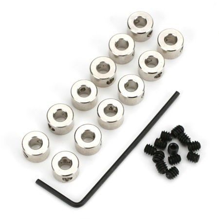 Du Bro 1/8in Bulk Dura Collars 12pc