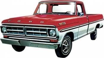 Moebius Models 1/25 1971 Ford Ranger Pickup