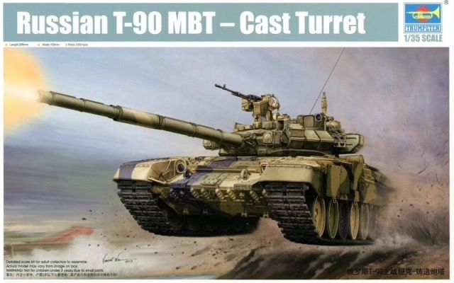Trumpeter 1/35 RUS T-90A Battle Tank