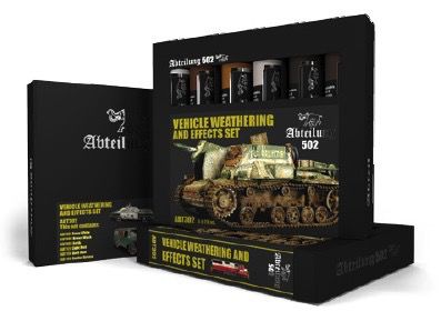 Abteilung Vehicle Weathering &amp; Effect Oil Paint Set