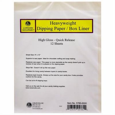 Lorann Heavyweight Dipping Paper / 12 sheets