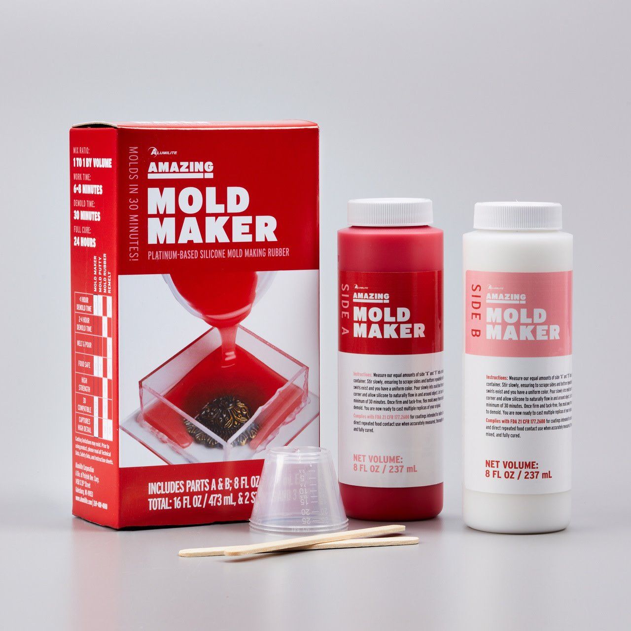 Alumilite Amazing Mold Maker 16oz Kit