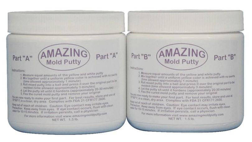 Alumilite Amazing Mold Putty 3lb Kit