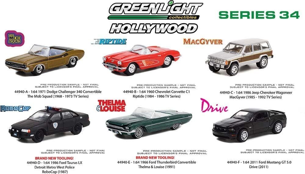 Green Light Collectibles 1/64 Hollywood Series 34