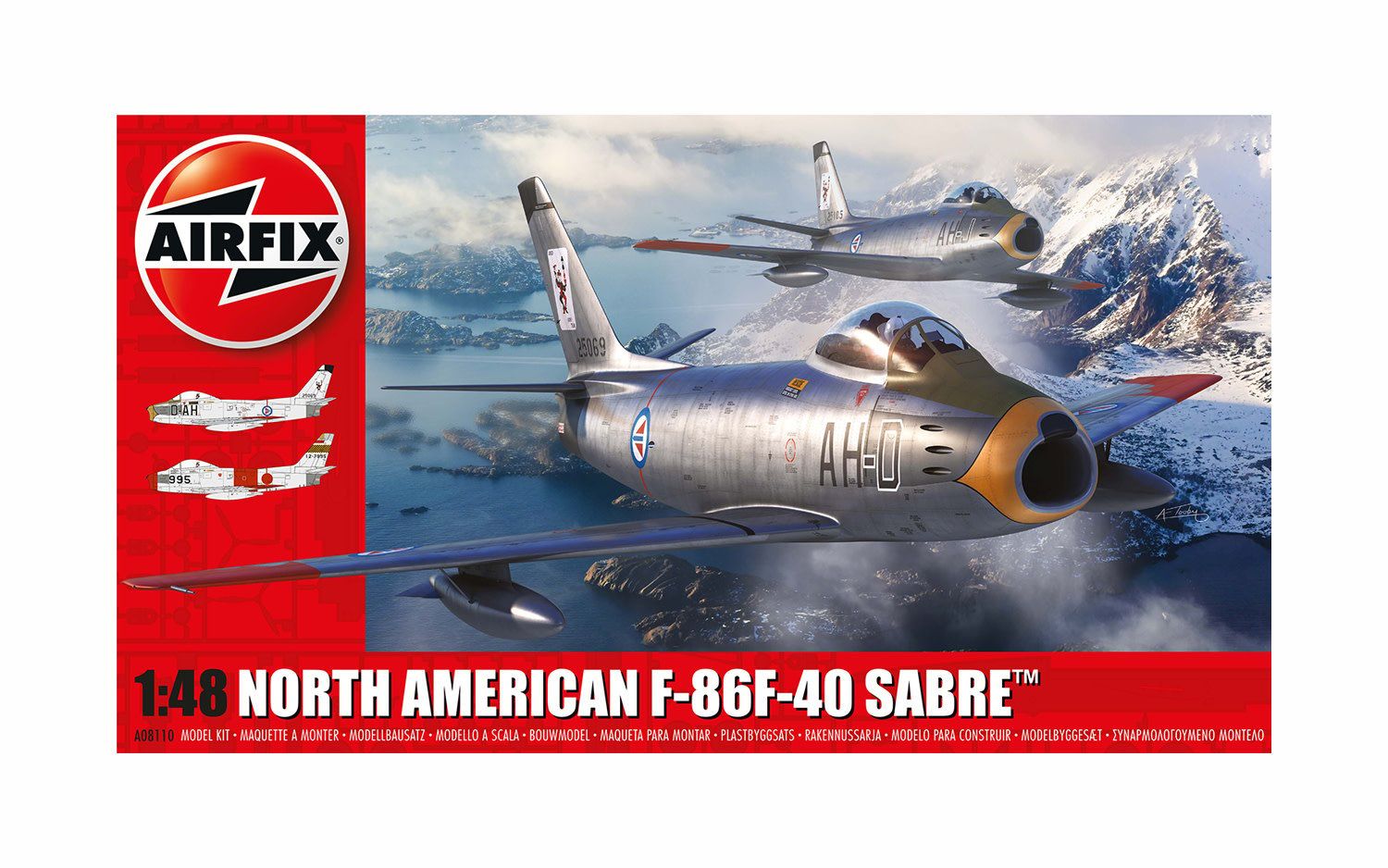 Airfix 1/48 North American F-86F-40 Sabre