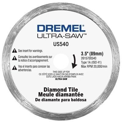 Dremel Ultra Saw Diamond Tile Cut Wheel