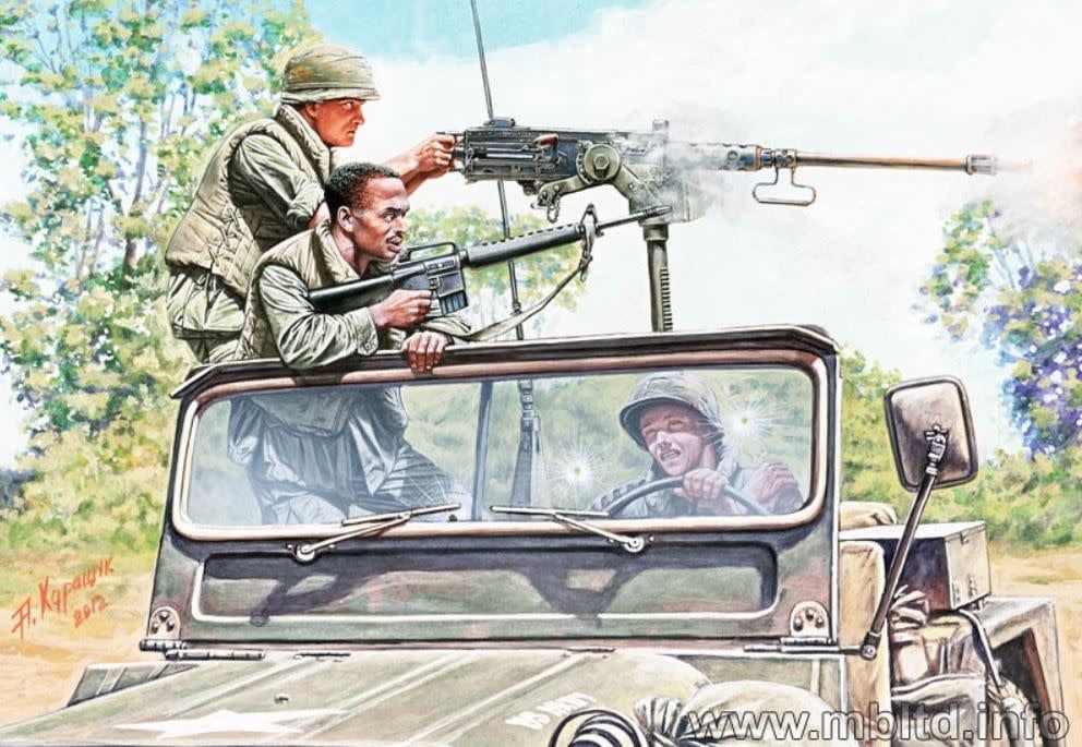 Masterbox 1/35 Charlie on the left!!! Vietnam War Kit Series