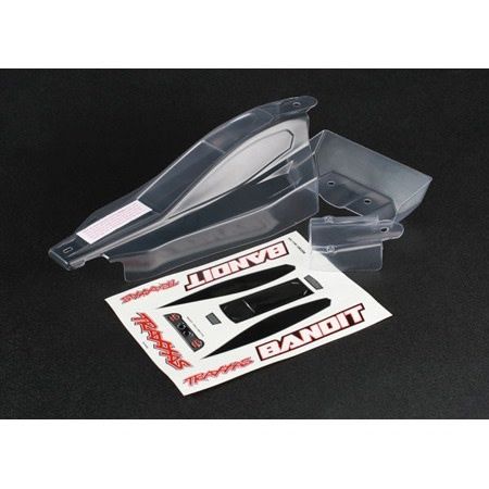 Traxxas CLEAR BODY (FR&amp;R) BANDIT