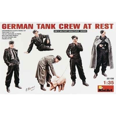 Miniart 1/35 German Tank Crew At Rest