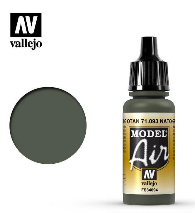 Vallejo Model Air NATO Green 17ml