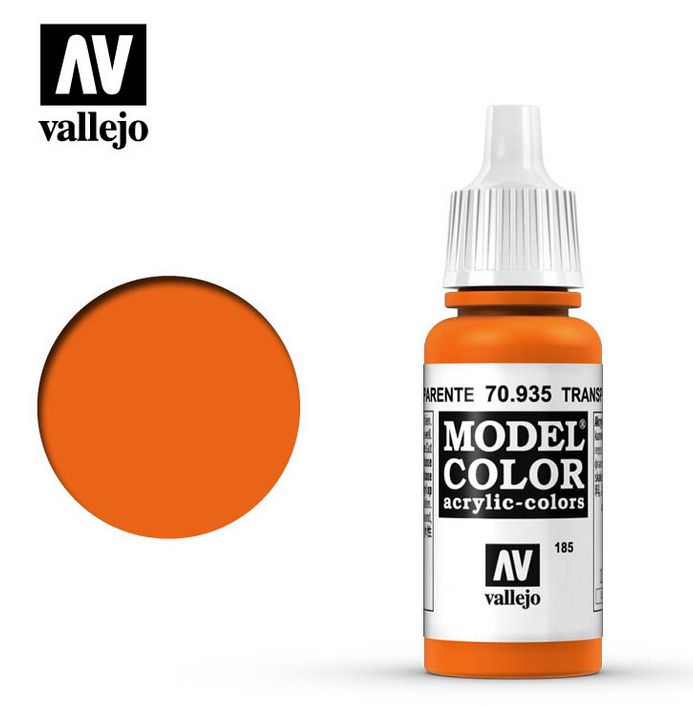 Vallejo Model Color Transparent Orange 17ml