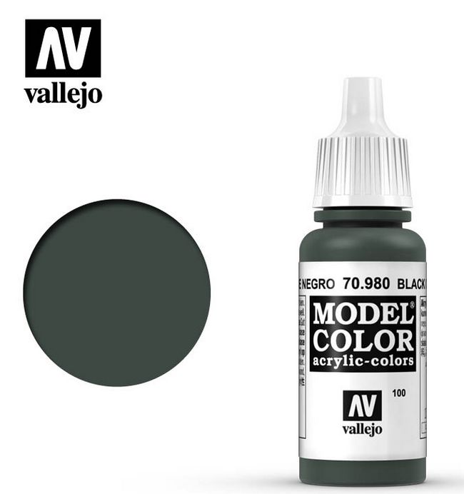 Vallejo Black Green 17ml