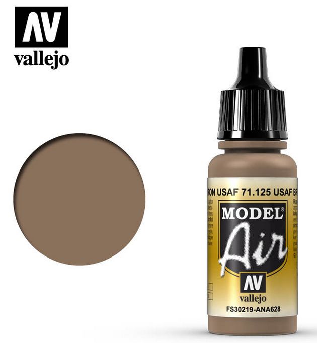 Vallejo USAF Brown Model Air Acrylic 17ml