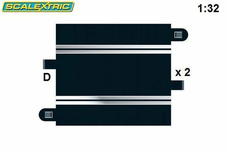 Scalextric Track Half Straight