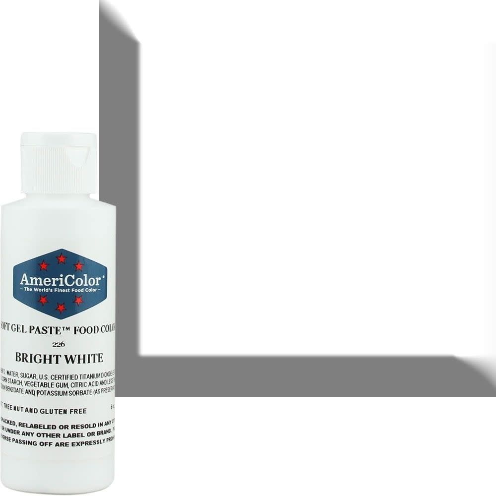 AmeriColor 6oz Soft Gel Bright White