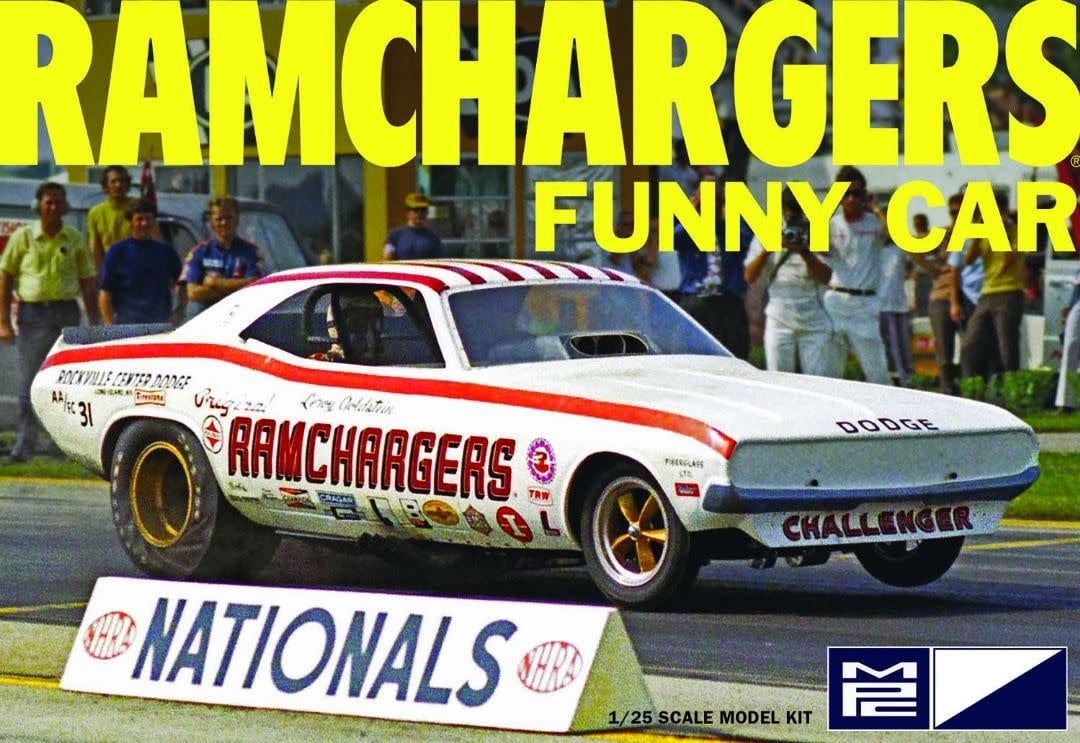 MPC 1/25 Ramchargers Dodge Challenger Funny Car