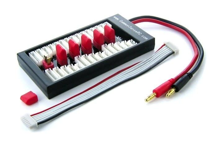 Common Sense R/C Parallel Charging Board with Deans Connectors