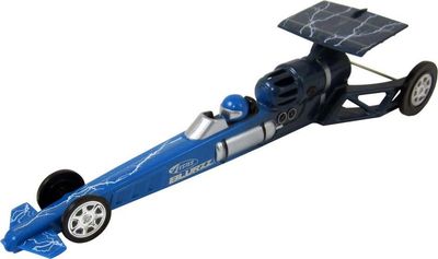 Estes Rockets Blue Blurzz Rocket Powered Car
