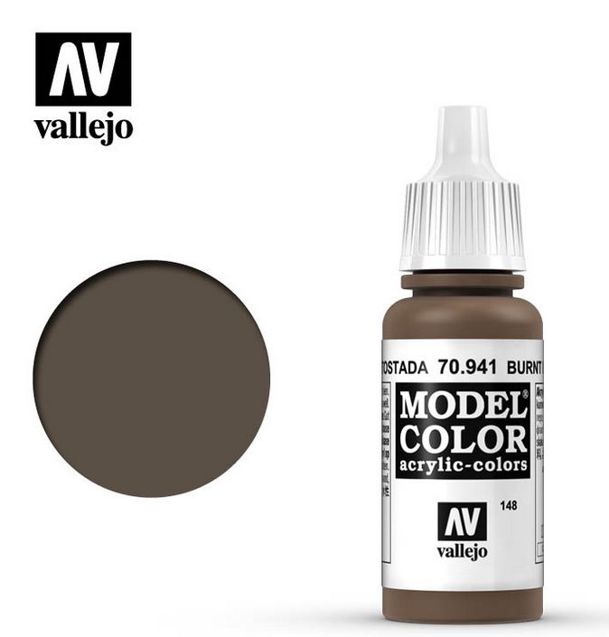 Vallejo Burnt Umber (FS30097) Acrylic 17 ml