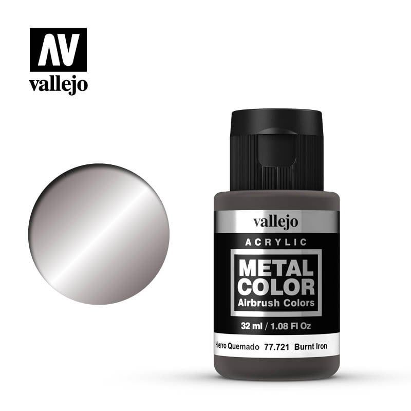 Vallejo Burnt Iron Metal Color 32ml