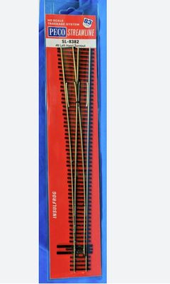 Peco Track #8 TRNOUT-INSULFROG LFT HAND
