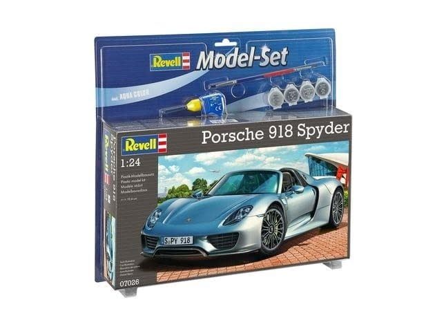 Revell 1/24 Porsche 918 Spyder Model Set