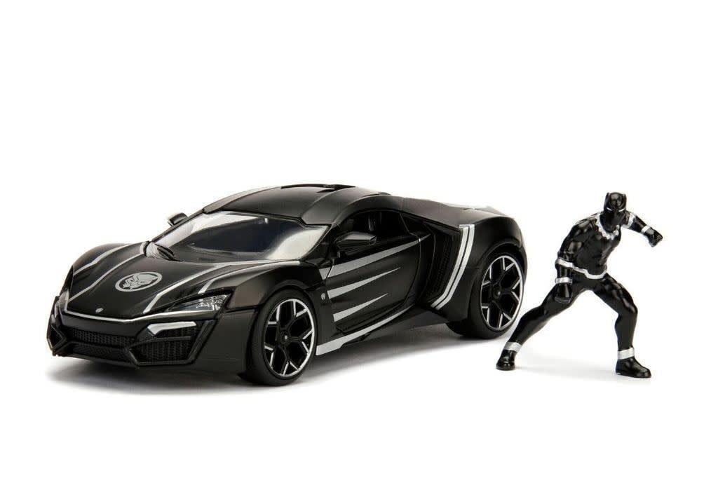 Jada Toys 1/24 Hollywood Rides Lykan HyperSport w/Black Panther