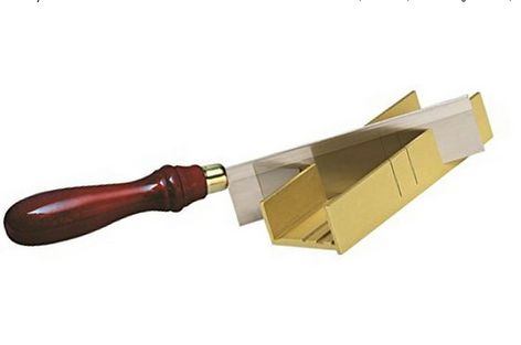 Zona Thin Slot Mitre Box W/Saw