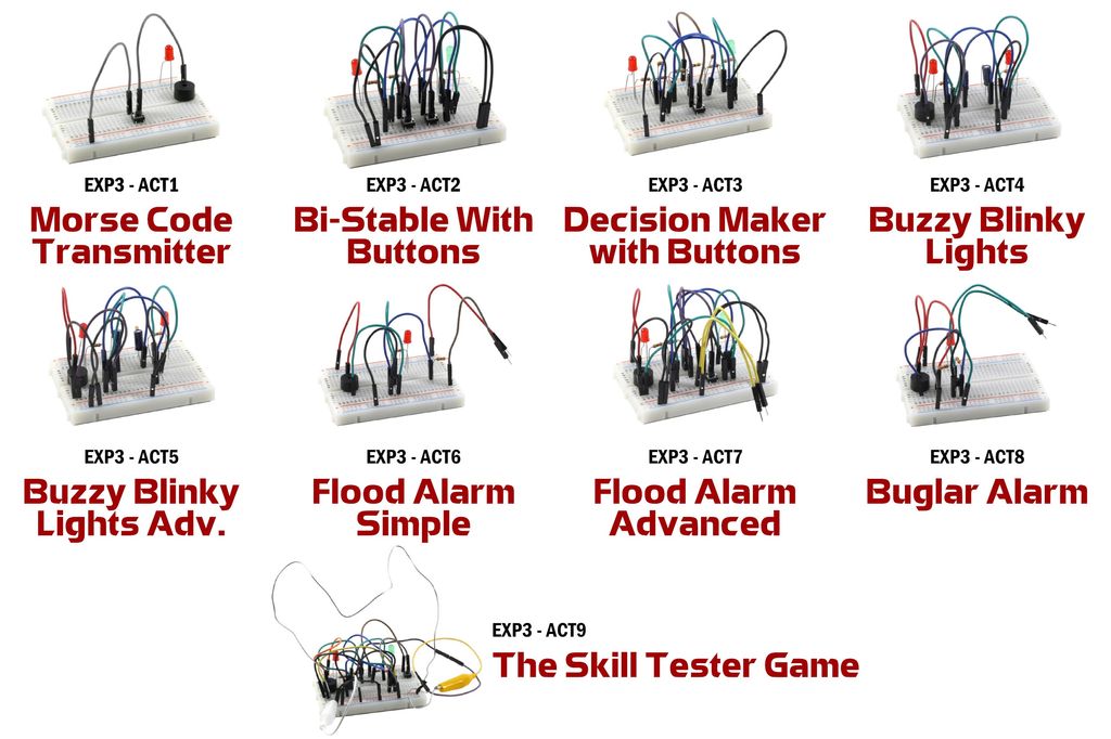 BPS Blinky Lights Expansion #3 Buzzer &amp; Buttons