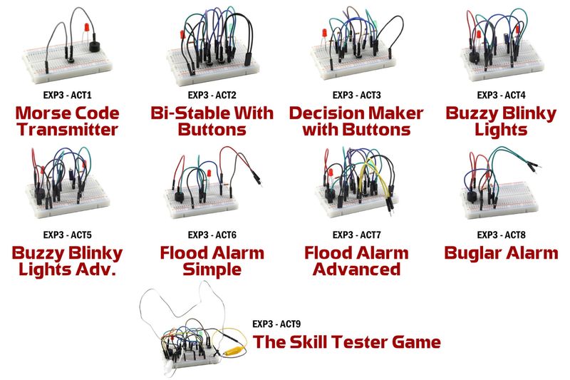 BPS Blinky Lights Expansion #3 Buzzer &amp; Buttons