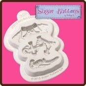 Katy Sue Sugar Buttons Pirate Mold