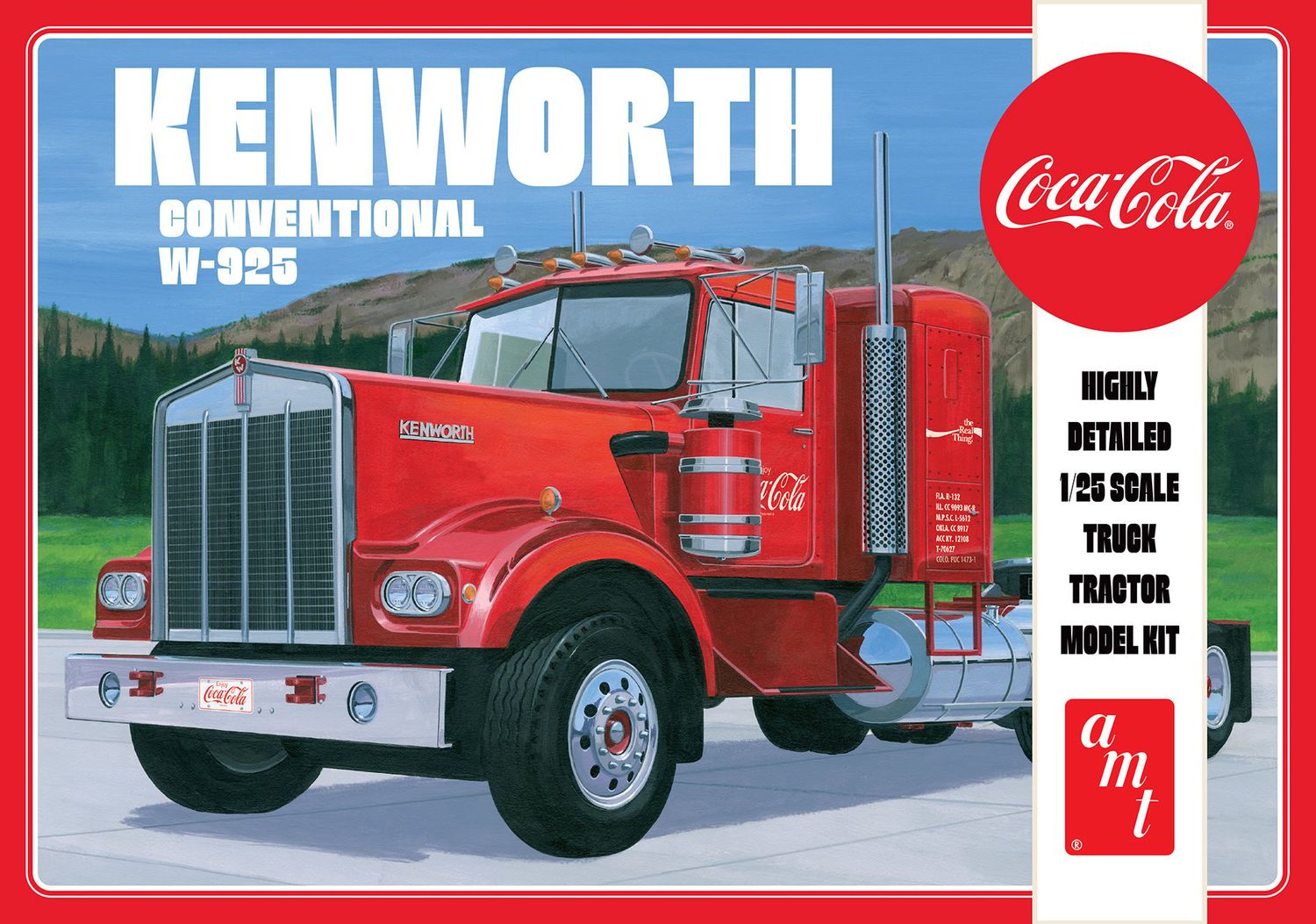 AMT\ERTL 1/25 Kenworth 925 Tractor Coca Cola