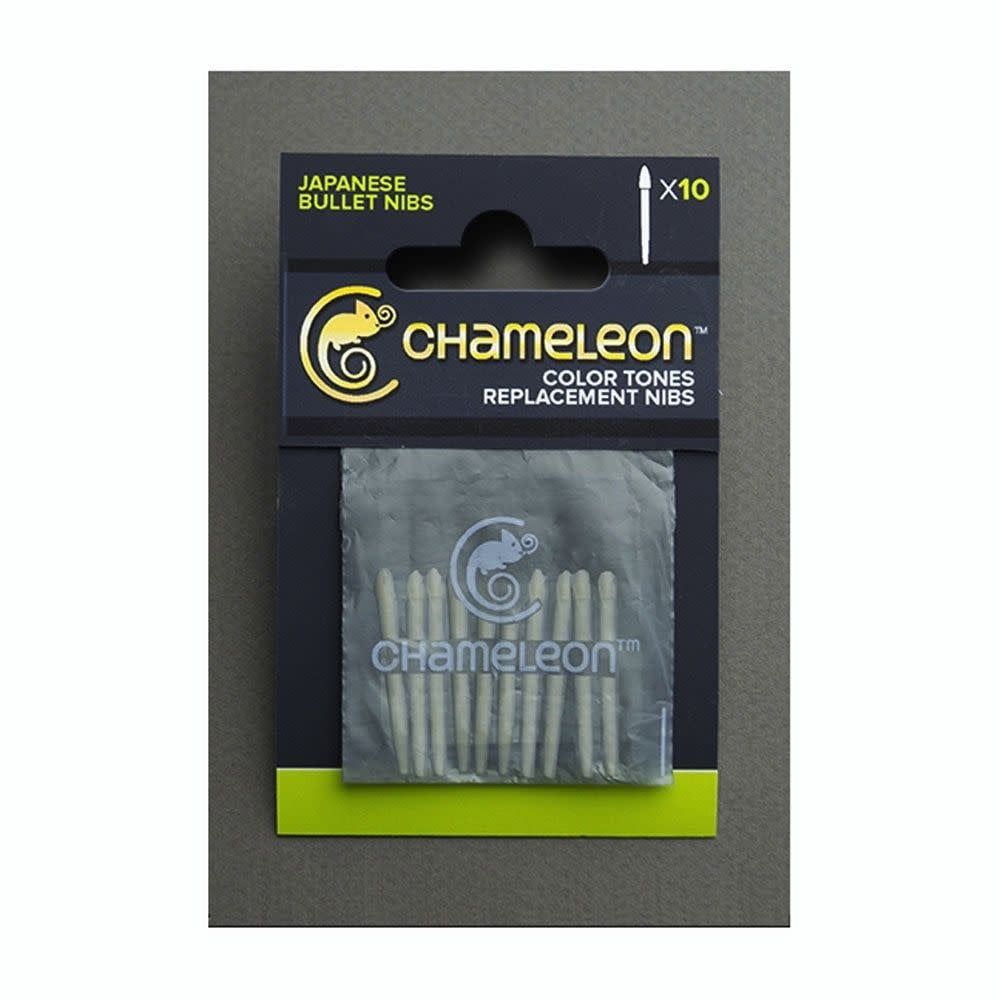 Chameleon Replacement Nibs Japanese Bullet Nib 10pc