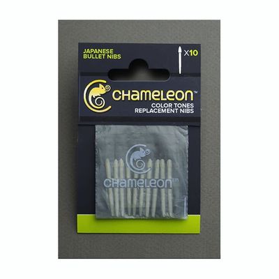Chameleon Replacement Nibs Japanese Bullet Nib 10pc