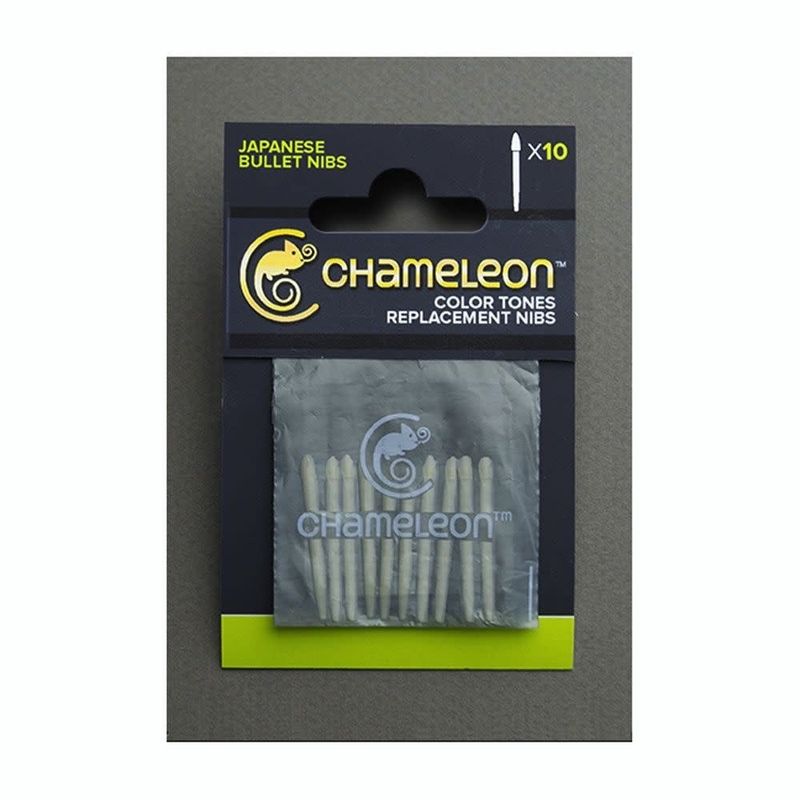 Chameleon Replacement Nibs Japanese Bullet Nib 10pc