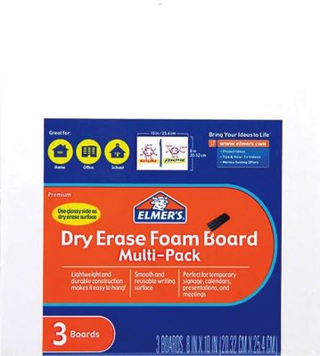 Elmers Dry Erase Foam Board