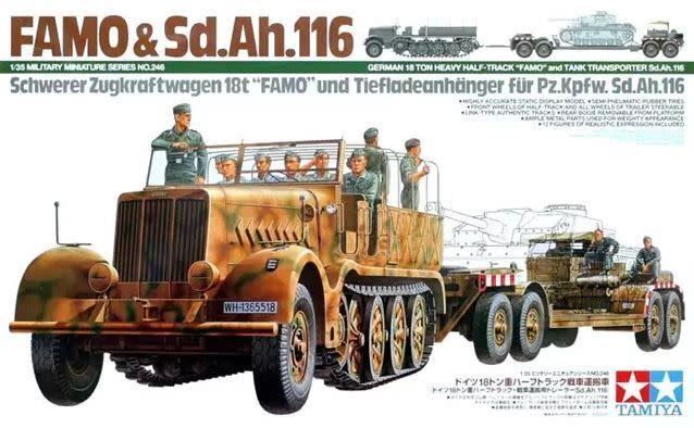 Tamiya 1/35 FAMO &amp; TANK TRANSPORTER