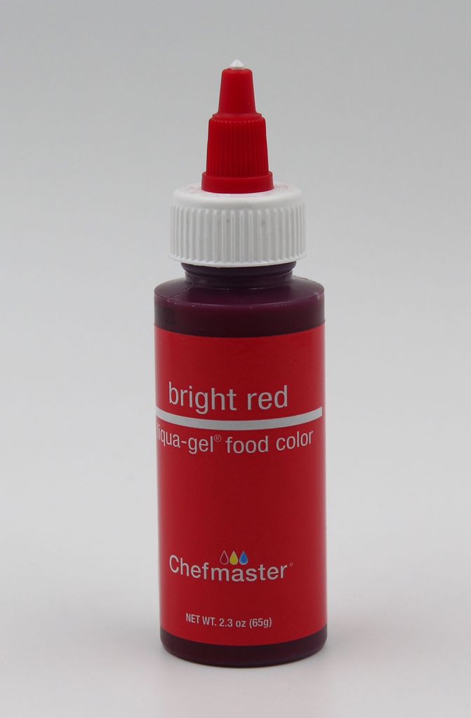 Chefmaster Bright Red Gel 2.3oz